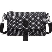 Smart Bags SMBYB1147-0127 Siyah/beyaz Kadın Minik Çapraz Çanta