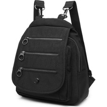 Smart Bags SMBYB1169-4001 P.siyah Kadın Sırt ve Omuz Çantası