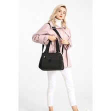 Smart Bags SMBYB1125-0001 Siyah Kadın Omuz Çantası