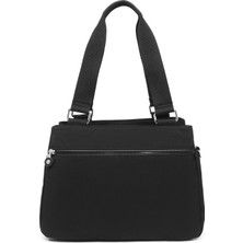 Smart Bags SMBYB1125-0001 Siyah Kadın Omuz Çantası