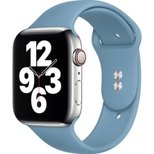38 mm - 40 mm M/l Apple Watch 3-4-5-6-Se Uyumlu Silikon Kordon Kayış