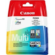 Canon 540-541 Kartuş Ikili Paket Siyah - Renkli