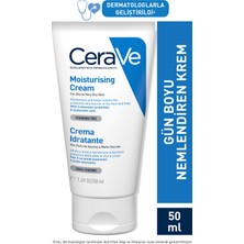 Cerave Kuru Ciltler Için Nemlendirici Krem Yüz ve Vücut Kremi 50 ml