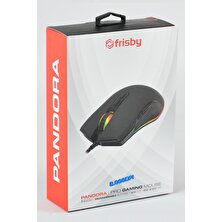 Frisby Pandora 8000 Dpı Rgb Ledli Makrolu Oyuncu Mouse