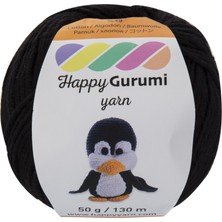 Happy Yarn Happy Gurumi Siyah Amigurumi Ipi 5'li Paket