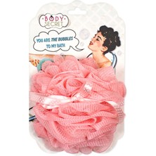 Body Secret Bodysecret Saplı Banyo Lifi  + Banyo Lifi Pembe