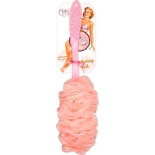 Body Secret Bodysecret Saplı Banyo Lifi  + Banyo Lifi Pembe