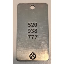 Numberrings Para, Aşk, Mucize (Pam) Kolyesi 2
