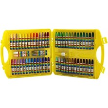 Monami Pastel Boya 55 Renk Çantalı Mavi