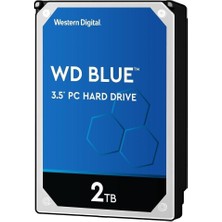 Wd Blue 3.5 Sata Iıı 6gb/s 256MB 2 Tb Hard Disk WD20EZBX