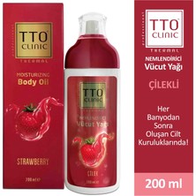 TTO CLINIC Nemlendirici Vücut Yağı Çilek 200 ml