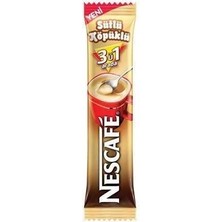 Nestle Nescafe 3'ü 1 Arada Sütlü Köpüklü Kahve 2 x 72'li Paket 17,4 gr