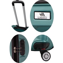 Wexta WX-300 Mint Yeşili Kabin Boy Valiz Anatolya Serisi