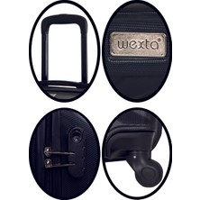 Wexta WX-300 Siyah Orta Boy Valiz Anatolya Serisi