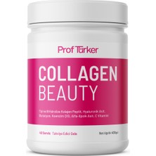 Proftürker Collagen Beauty 400 G - Hyaluronik Asit, Glutatyon, Alfa-Lipoik Asit, Koenzim Q10