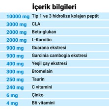 Proftürker Collagen Slim 600 G-  ve Bitki Ekstreleri Içeren Toz Diyet Takviyesi (Çilek Aromalı)