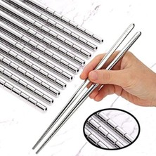 Köstebek Metal Paslanmaz Çelik Chopstick Çin Çubuğu