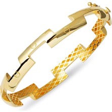 Bilezikci Vidalı 14 Ayar Kelepçe Altın Bilezik