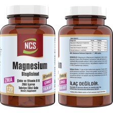 Nevfix Ncs Zma Magnesium Bisglisinat Vitamin B6 Folik Asit 120 Tablet & Nevfix Vitamin D3-K2 120 Tablet