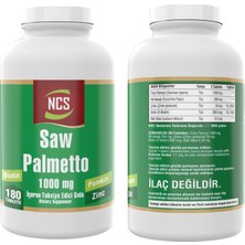 Nevfix Saw Palmetto 1000 Mg 180 Tablet Çinko Complex & Nevfix Vitamin D3-K2 120 Tablet