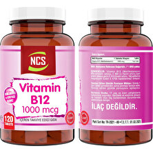 Nevfix Vitamin B12 1000 Mcg 120 Tablet & Nevfix Vitamin D3-K2 120 Tablet