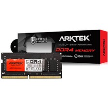 Arktek Ddr4 8gb 2666MHZ So Dımm Notebook Ram CL19