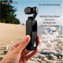 Sunnylife Dji Osmo Pocket Için Metalik Siyah Renk Su Geçirmez Koruyucu Film Çıkartma