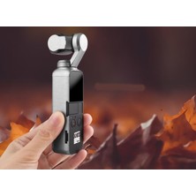 Sunnylife Dji Osmo Pocket Için Metalik Siyah Renk Su Geçirmez Koruyucu Film Çıkartma