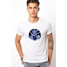 Qivi A Series Of Unfortunate Events Olaf's Fortune Circle Erkek Beyaz Tshirt