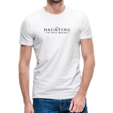 Qivi The Haunting Of Hill House Yazi Erkek Beyaz Tshirt