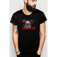 Qivi Slayer South Of Heaven Slayer Death Baskılı Siyah Erkek Örme Tshirt