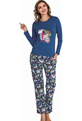 Berland 3109 Kadın Kışlık Pijama Takım