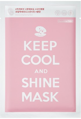 Some By Mi Keep Cool Shine Intensive Brightening Mask - Parlatıcı Maske (1 Adet) KC0010