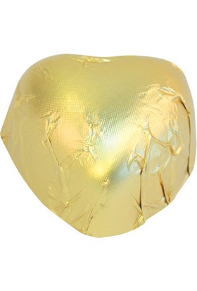 Altın Yaldızlı Kalp Antep Fıstıklı Fındık Dolgulu 168'LI