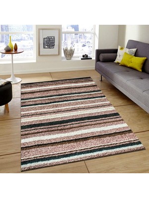 İnka Halı Antibakteriyel Yıkanabilir Kaymaz Dot Taban Dijital Baskı Salon Halısı MRC420