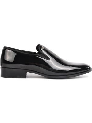 Pierre Cardin 70801 Siyah Rugan Deri Erkek Klasik Ayakkabı