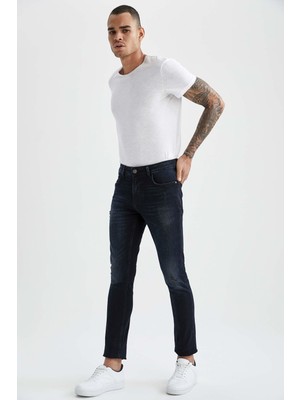 Defacto Pedro Slim Fit Normal Bel Dar Paça Jean Pantolon V4083AZ21AU