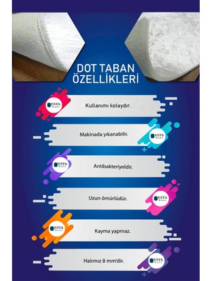 Cappio Halı Renkli Ritim Çizimli Oval Halı