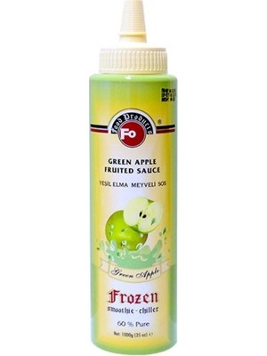Fo Püre Fo Frozen Yeşil Elma Aromalı Püre 1000GR