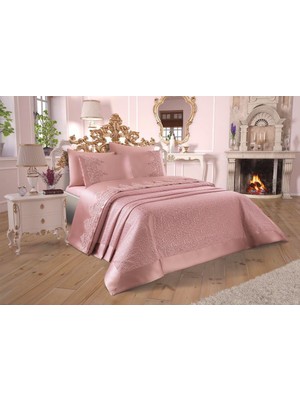 Çeyiz Diyarı Fransız Güpürlü Diana Pike Seti 3 Parça Pudra