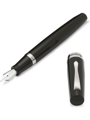 Montegrappa ISE2R3AC Elmo 02 Dolma Kalem Jet Black