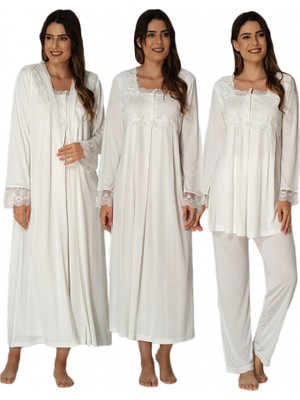 Hamile Çarşısı Effort Ekru 4 Lü Lohusa Set 2405