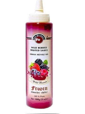 Fo Frozen Orman Meyvesi Aromalı Püre