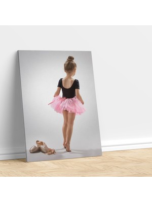 Deko Gonya Küçük Balerim Temalı Kanvas Tablo