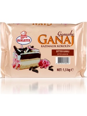 Ovalette Bitter Ganaj Çikolata