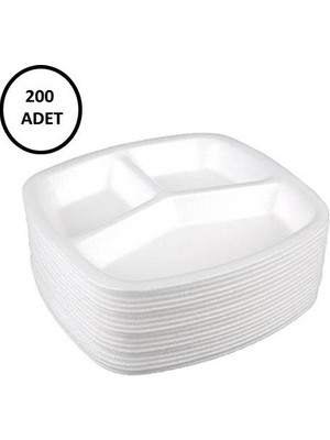 Erze Üç Gözlü Tabıldot Beyaz 200' Lü