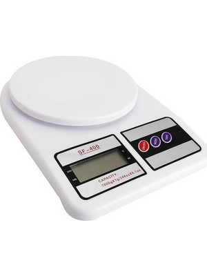 Gomax LCD Ekranlı Dijital Hassas Mutfak Terazisi Tartısı 10 kg