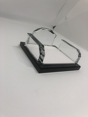 Gündoğan Kristal Cam Not Kağıtlık Tutacağı