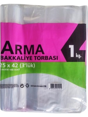 Arma Naylon Torba Pe 1 Kg'lık Paket