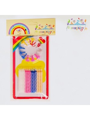 Sunman Doğum Günü Pasta Mumu 24'lü